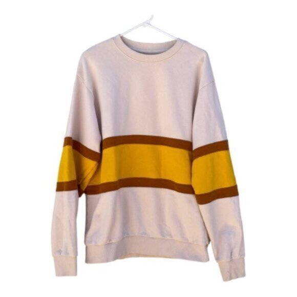 Urban Outfitters Colorblock Crew Neck Sweatshirt Size Small - Picture 2 of 7
